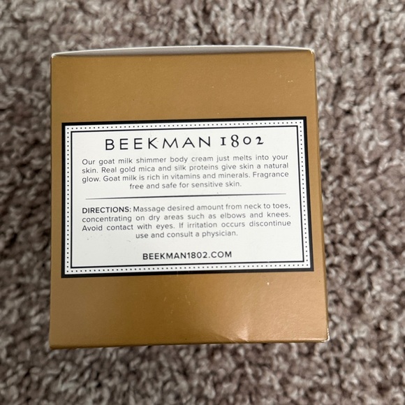 Beekman 1802 Pot of Gold Shimmer Body Cream - Picture 5 of 5